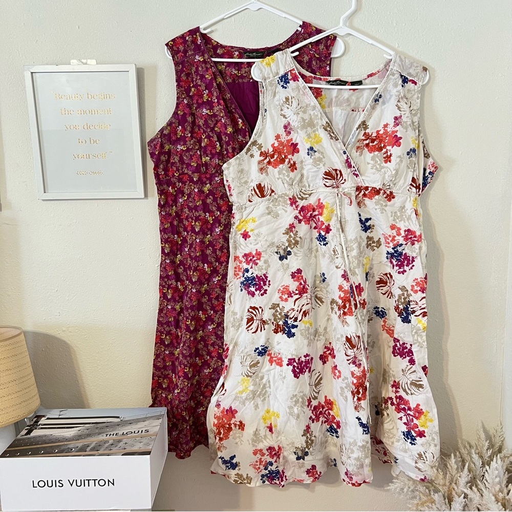 2 Eddie Bauer cotton dress